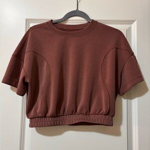 lululemon athletica Brown Crop Top